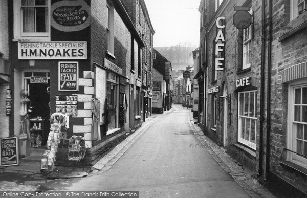 Photo of Mevagissey, Fore Street c.1955