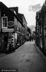 Fore Street c.1960, Mevagissey