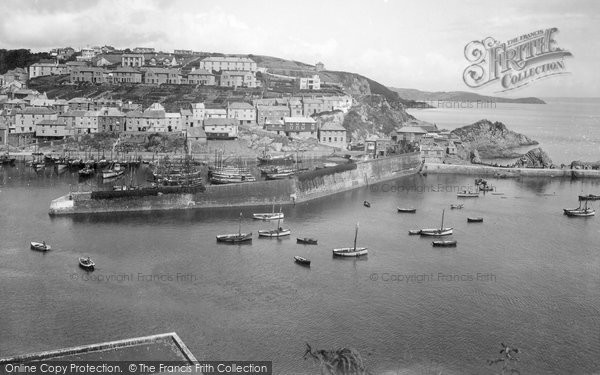 Photo of Mevagissey, From West 1935