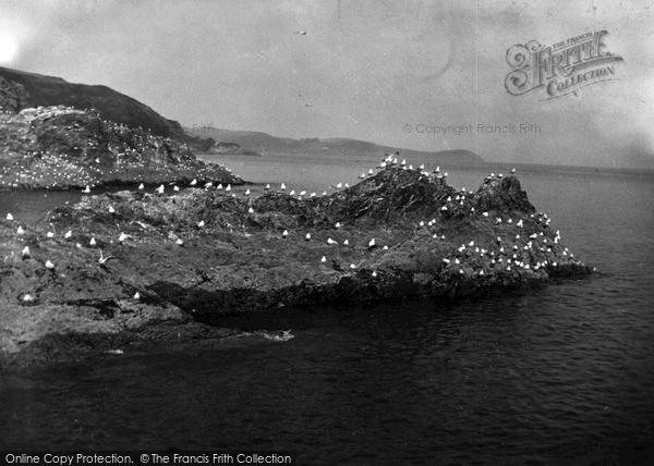 Photo of Mevagissey, Gull Rocks c.1955