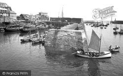 Mevagissey, Harbour 1935