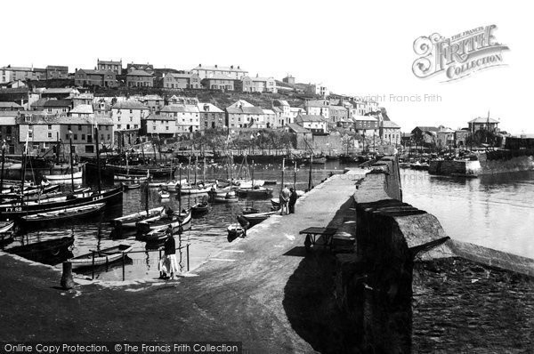Photo of Mevagissey, Harbour And Cliff 1934