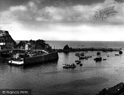 Inner And Outer Harbours c.1955, Mevagissey