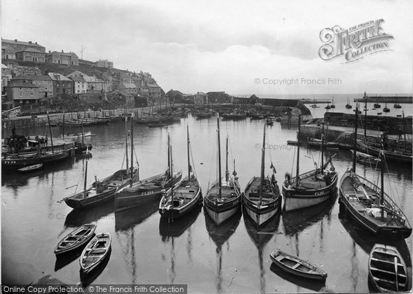 Photo of Mevagissey, Inner Harbour 1924