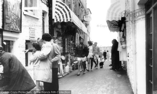 Photo of Mevagissey, Jetty Street c.1960