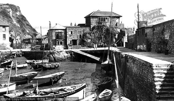 Photo of Mevagissey, Johnny Frenchman's House c.1955