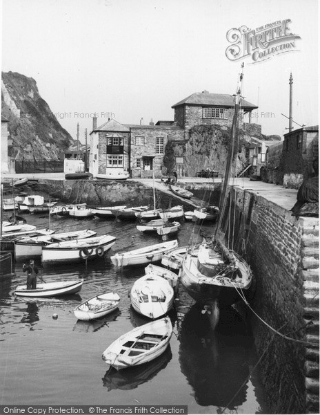 Photo of Mevagissey, Johnny Frenchman's House c.1955