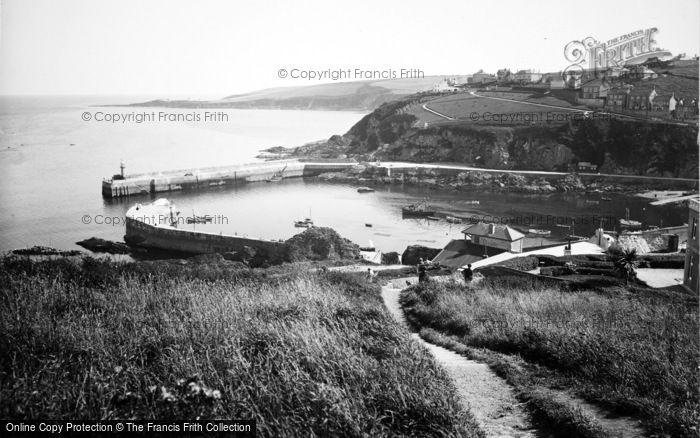 Photo of Mevagissey, Outer Harbour And Coast 1936