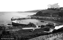 Outer Harbour And Polkirt 1936, Mevagissey