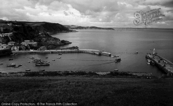 Photo of Mevagissey, Outer Harbour c.1960