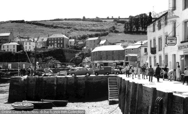 Photo of Mevagissey, Quayside c.1965