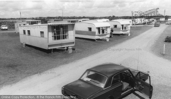 Photo of Mevagissey, Sea View Caravan Park c.1965