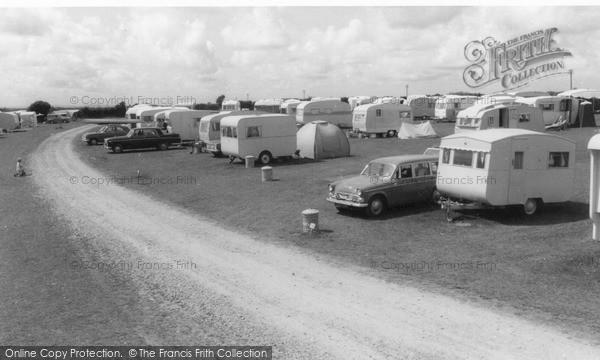 Photo of Mevagissey, Sea View Caravan Park c.1965