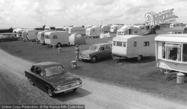 Photo of Mevagissey, Sea View Caravan Park c.1965