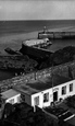 Seagull Cafe And Harbour Entrance c.1955, Mevagissey