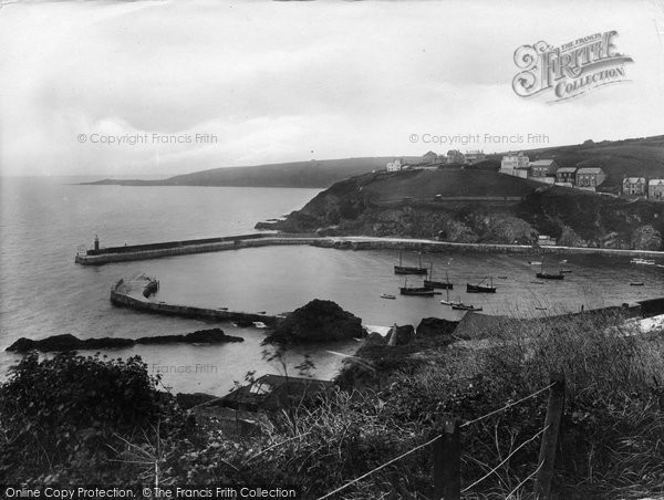 Photo of Mevagissey, Showing Chapel Point 1924