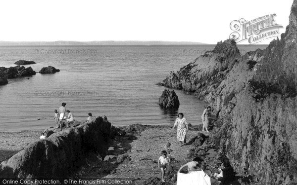 Photo of Mevagissey, The Bathing Creek c.1955