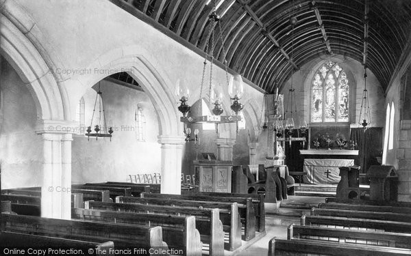 Photo of Mevagissey, The Church Interior 1890