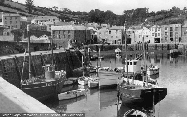 Photo of Mevagissey, The Fishquay And Harbour c.1955