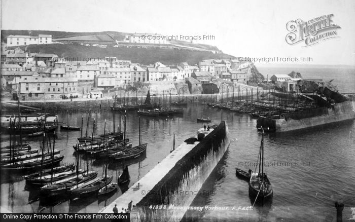 Photo of Mevagissey, The Harbour 1898