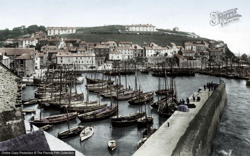 Mevagissey, the Harbour 1904