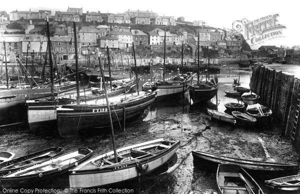 Photo of Mevagissey, The Harbour 1924