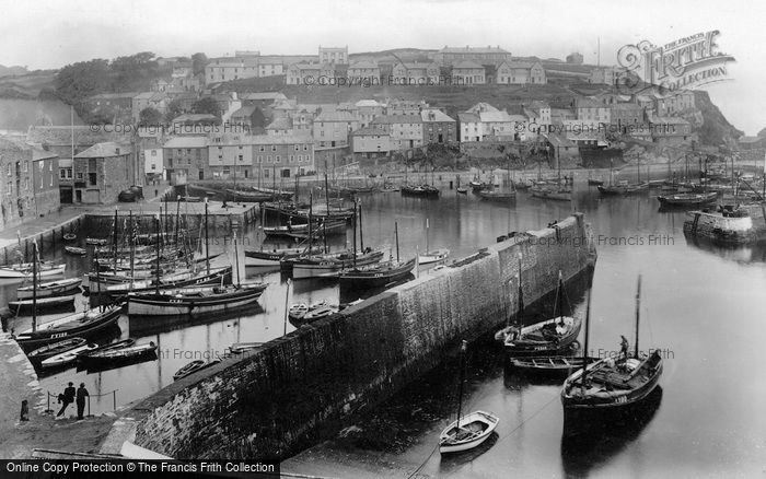 Photo of Mevagissey, The Harbour 1924