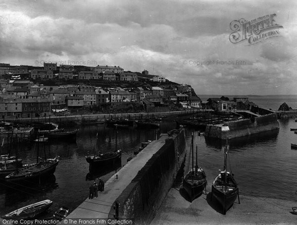 Photo of Mevagissey, The Harbour And East Cliff 1928