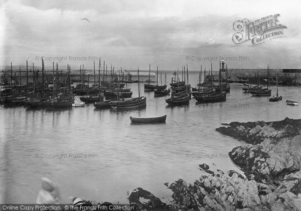 Photo of Mevagissey, The Harbour And Piers 1920