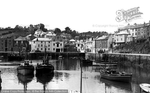 Photo of Mevagissey, The Harbour c.1955