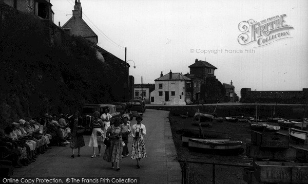 Photo of Mevagissey, The Harbour c.1955