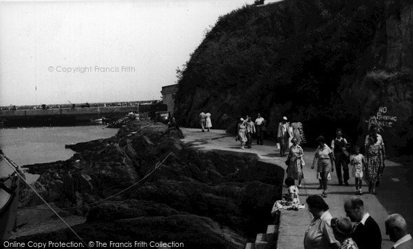 Photo of Mevagissey, The Harbour c.1955