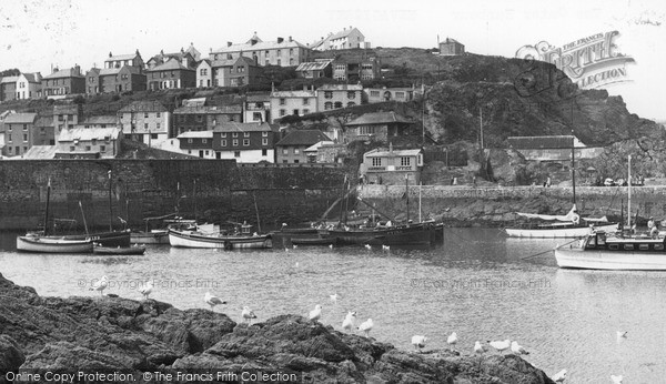 Photo of Mevagissey, The Harbour c.1955