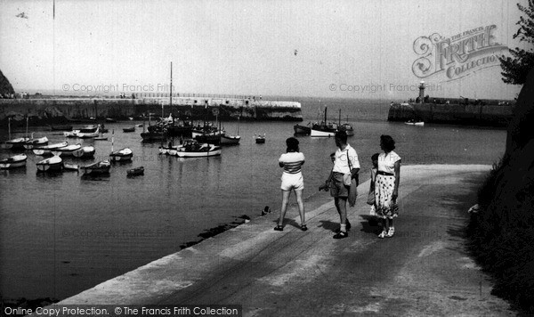 Photo of Mevagissey, The Harbour c.1955