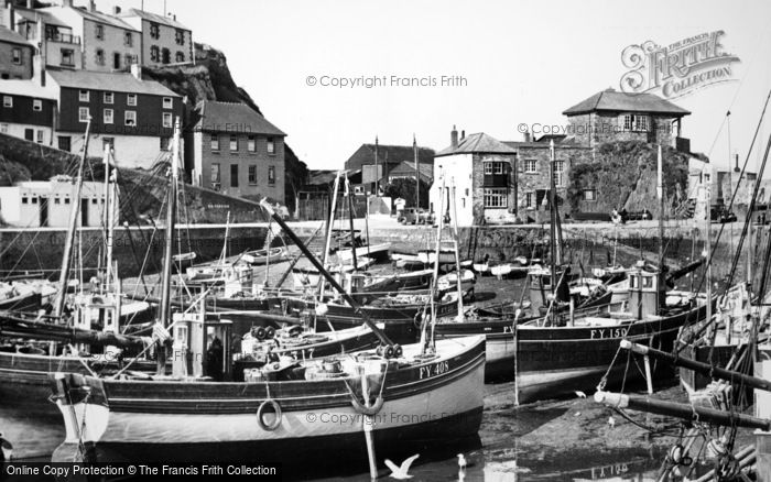 Photo of Mevagissey, The Harbour c.1955