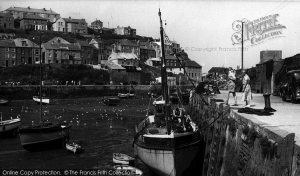 Photo of Mevagissey, The Harbour c.1955