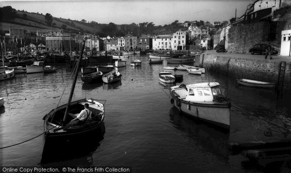 Photo of Mevagissey, The Harbour c.1955