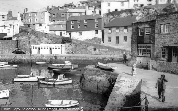 Photo of Mevagissey, The Harbour c.1955