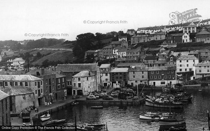 Photo of Mevagissey, The Harbour c.1955