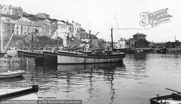 Photo of Mevagissey, The Harbour c.1955