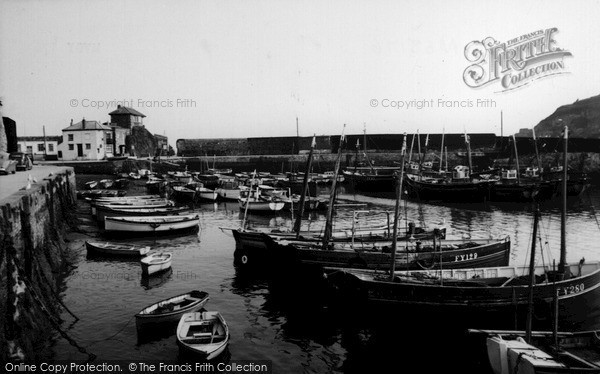 Photo of Mevagissey, The Harbour c.1955