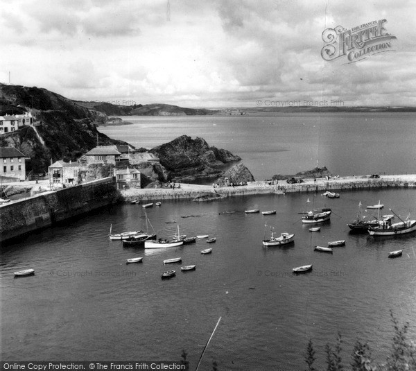 Photo of Mevagissey, The Harbour c.1955