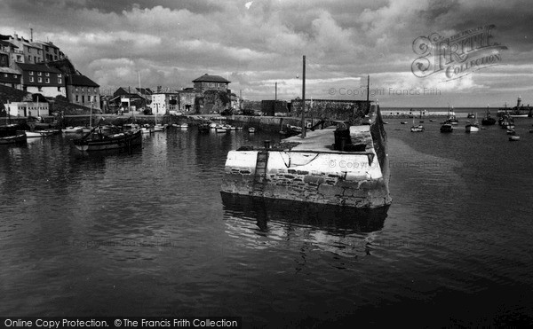 Photo of Mevagissey, The Harbour c.1955