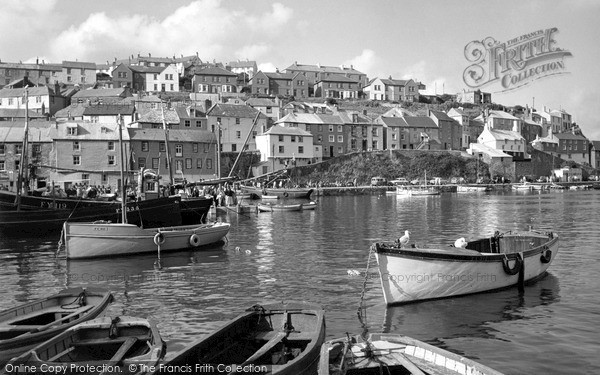 Photo of Mevagissey, The Harbour c.1958