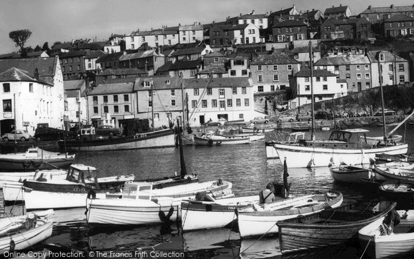 Photo of Mevagissey, The Harbour c.1960