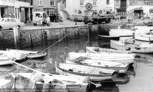 Photo of Mevagissey, The Harbour c.1960