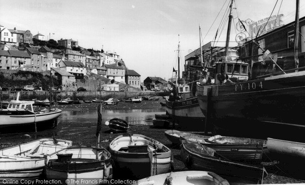 Photo of Mevagissey, The Harbour c.1960