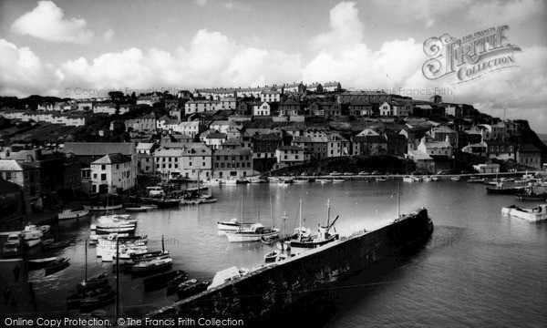 Photo of Mevagissey, The Harbour c.1965