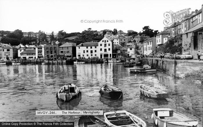 Photo of Mevagissey, The Harbour c.1965