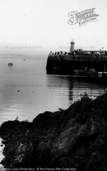 Photo of Mevagissey, The Harbour c.1965